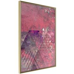 Arkiio Affisch Crimson Abstraction [Poster] 40x60 Poster